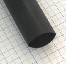 Zmršťovacia izolačná bužírka PBF Čierna 9,5/4,8mm - 1m
