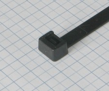 Páska viazacia  540 X 7,5mm čierna-100ks-balenie