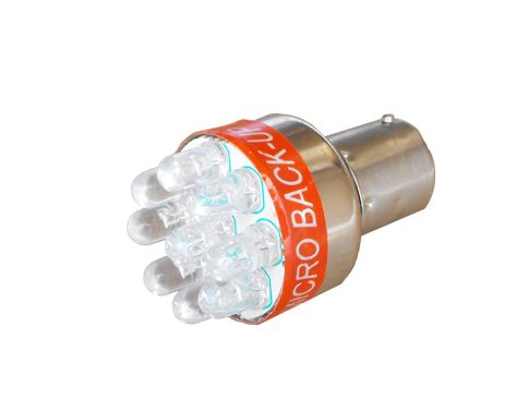 Alarm cuvací LED 12V žiarovka Ba15s
