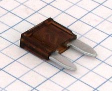Mini nožová poistka 7,5A - hnedá -  Biffi&Premoli