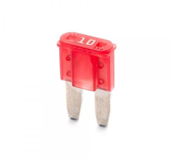 ELED Micro II úzka nožová poistka 10A - červená