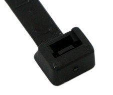 Elematic Páska viazacia 365 x 7,5mm čierna-100ks- balenie