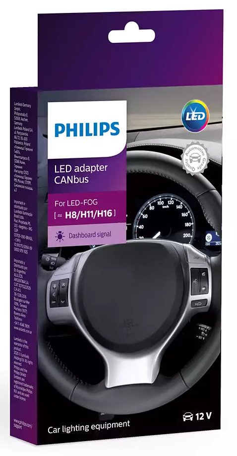 PHILIPS LED CANBUS Control 12V H11 - eliminátor - 2ks