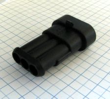 Tyco Obal kolíkov SUPERSEAL   1,5mm 3-cestný